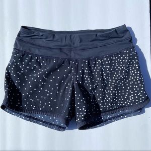 Lululemon Athletic Polka Dot Speed Shorts